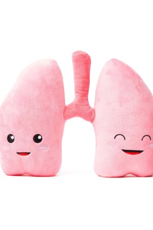 Anatomical Lung Plushie A Unique Gift for Medical Professionals and Students