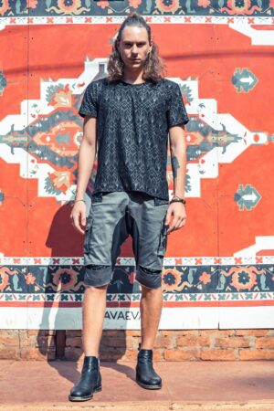 Unleash Your Style Drop-Crotch Cargo Shorts for Men, the Ultimate Festival and Streetwear Essential