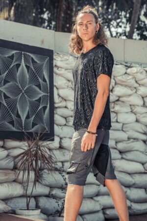 Unleash Your Style Drop-Crotch Cargo Shorts for Men, the Ultimate Festival and Streetwear Essential