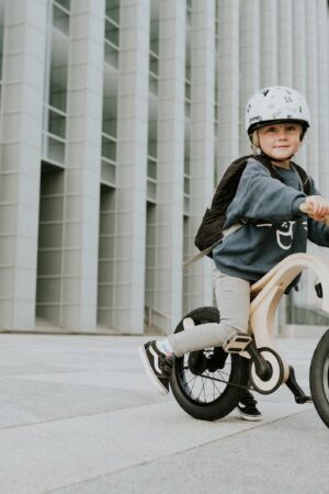 2-in-1 Wooden Balance Bike with Pedals The Perfect Ride for Toddlers and Preschoolers