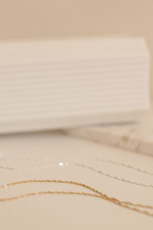 Caitlyn Minimalist's Twisted Singapore Necklace A Dainty Gold Rope Necklace for Layering and Gifting