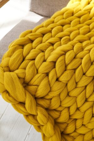 Cozy Chunky Knit Blanket The Ultimate Comfort and Style for Your Home