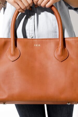 Personalized Leather Office Bag The Perfect Christmas Gift for Women