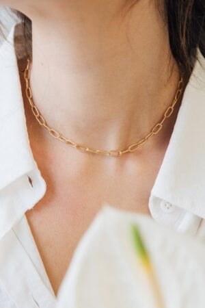 Perfect Layering Link Necklace Elevate Your Style with Minimalist Elegance