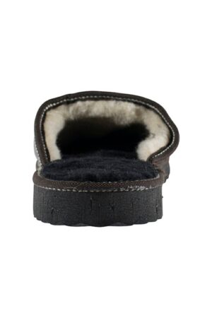 Cozy Comfort Handmade Genuine Leather Sheepskin Slippers for Men