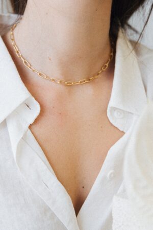 Perfect Layering Link Necklace Elevate Your Style with Minimalist Elegance