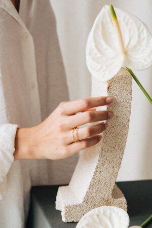 Dainty Paper Clip Chain Ring Minimalist Elegance for Stacking and Gifting