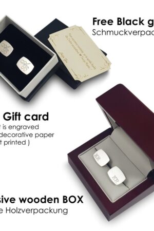 Personalized Cufflinks for the Groom A Timeless Keepsake from the Bride