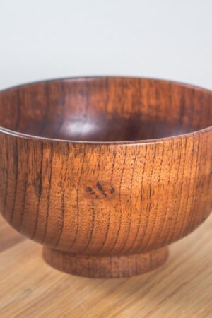 Exquisite Set of 2 Handmade Jujube Wood Bowls A Touch of Nature for Your Home