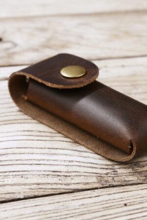 Personalized Leather Knife Sheath for Swiss Army Multitool Protect Your Essential Tool in Style