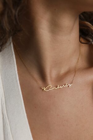 Personalized Minimalist Name Necklace The Perfect Gift for Her