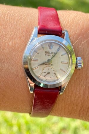 Vintage 1950's Rolex Oyster Speedking Precision A Timeless Masterpiece for Women