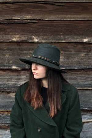 The Wanderer Waterproof Fedora Hat for Women - Stay Dry and Stylish in Any Weather