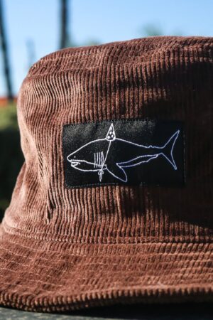 The Weekend Getaway Dark Brown Corduroy Bucket Hat