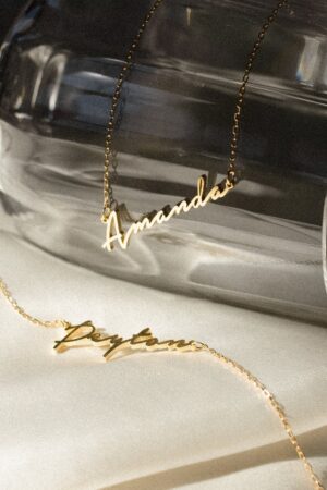 Personalized Name Necklace A Timeless Treasure for Loved Ones