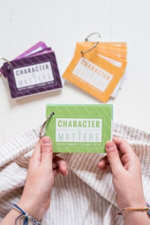 Character Matters Cards Cultivate Values, Build Character, Inspire Growth