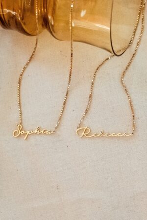 CaitlynMinimalist's Dainty Name Necklace A Timeless Personalized Gift