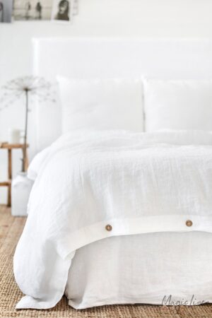 Luxurious Linen Duvet Cover Elevate Your Sleep with Natural Comfort