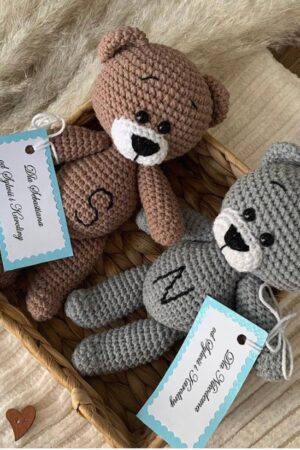 Adorable Crochet Teddy Bear A Cherished Keepsake for Precious Moments