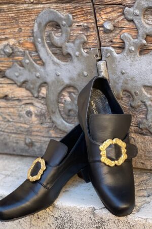 Timeless Treasures Step into the 18th Century with Authentic Leather Reproduction Shoes