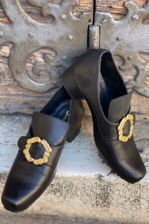 Timeless Treasures Step into the 18th Century with Authentic Leather Reproduction Shoes