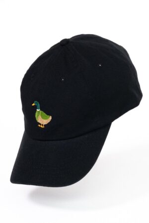 Embroidered Cotton Cap Duck Design | UK-Made Snapback | Stylish Summer Hat | Perfect Gift