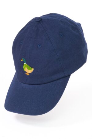 Embroidered Cotton Cap Duck Design | UK-Made Snapback | Stylish Summer Hat | Perfect Gift