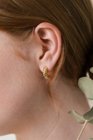 Bold Croissant Hoop Earrings Elevate Your Style with Minimalist Elegance