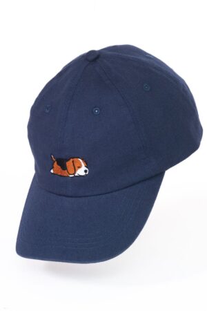 Captivating Cap Beagle Dog Embroidery Embroidered in the UK for a Paw-some Style