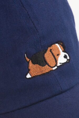 Captivating Cap Beagle Dog Embroidery Embroidered in the UK for a Paw-some Style