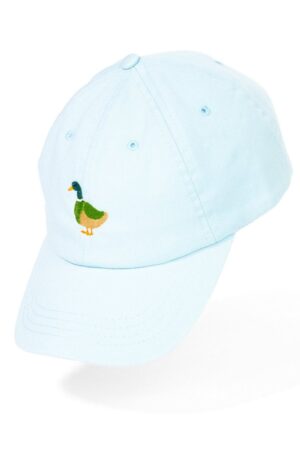 Embroidered Cotton Cap Duck Design | UK-Made Snapback | Stylish Summer Hat | Perfect Gift