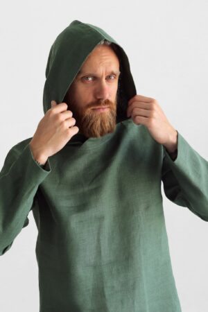 Breezy Linen Hoodie Summer Style, Comfort, and Sustainability