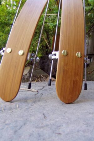 Premium Bamboo Bicycle Fenders with Stainless Steel Hardware Handcrafted for Durability and Style