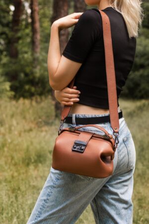 Vintage Brown Leather Doctor's Bag Handmade, Durable, and Stylish