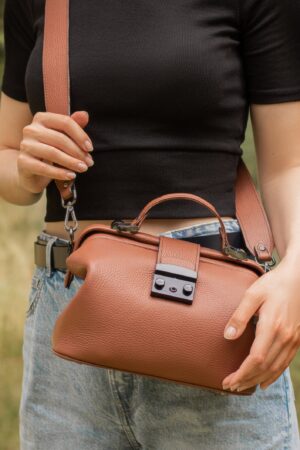 Vintage Brown Leather Doctor's Bag Handmade, Durable, and Stylish