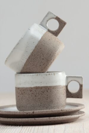 Exquisite Espresso Cups and Saucers A Ceramic Masterpiece for Coffee Connoisseurs