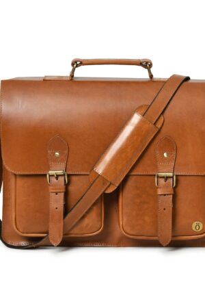 Personalized Leather Messenger Bag The Perfect Gift for the Modern Man