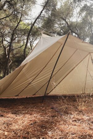 Whelen Lean-to Canvas Tent Experience Authentic Bushcraft and Camping with Rain-Proof, Rot-Resistant Organic Cotton