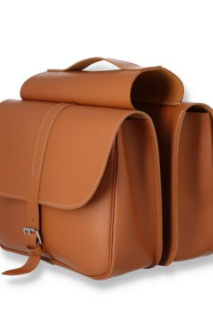 Premium Leather Bicycle Panniers The Ultimate Cycling Companion