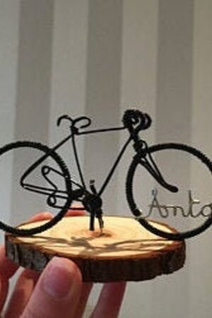 Personalized Bicycle Cake Topper The Perfect Gift for Cycling Enthusiasts