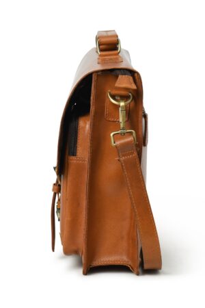 Personalized Leather Messenger Bag The Perfect Gift for the Modern Man