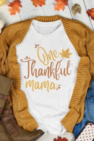 Autumn's Embrace Gratitude and Style in Fall T-shirts for Women