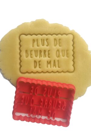 Personalized Petite Butter Cookie Cutter French-Crafted Culinary Artistry