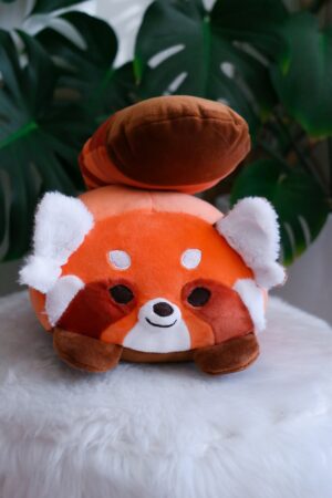 Cuddle-Worthy Super Fluffy Red Panda Plushie Your Perfect Companion