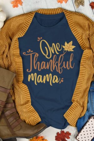 Autumn's Embrace Gratitude and Style in Fall T-shirts for Women