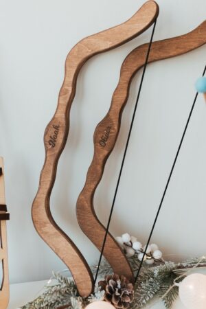 Personalized Wooden Archery Set Empowering Young Adventurers with the Thrill of Bow and Arrow