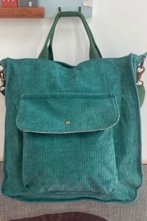 Corduroy Shoulder Bag The Perfect Tote for Shopping and Everyday Use