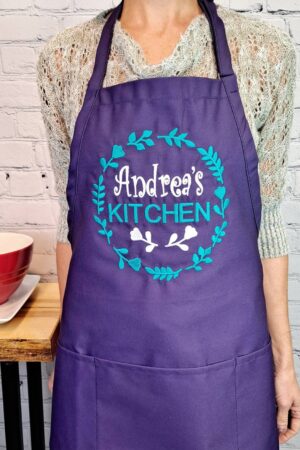 Embroidered Apron Personalize Your Kitchen with a Unique Gift