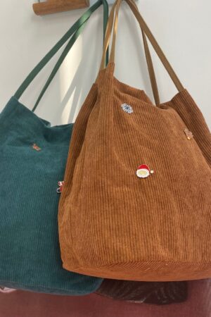 Corduroy Bucket Bag The Perfect Handbag for Everyday Style