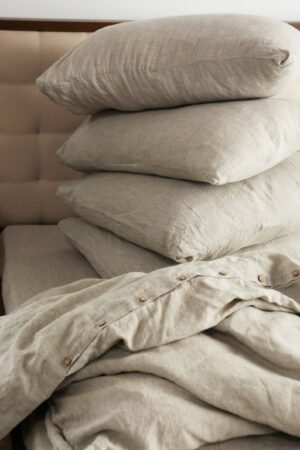 Luxurious Linen Pillowcases Natural Comfort for a Restful Night's Sleep